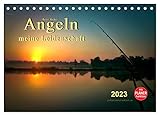 Angeln - meine Leidenschaft (Tischkalender 2023 DIN A5 quer), Calvendo Monatskalender