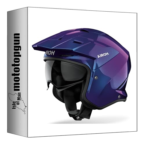 Casque jet moto Airoh Kombakt KO35 Shimmer Gloss grande taille XXL mototopgun