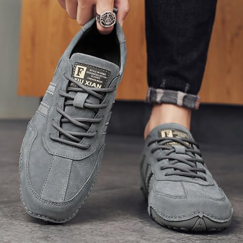 New Spring and Autumn Men's Suede Korean Low Top Short Boots Shoe 997h V1 Sneaker Men2
