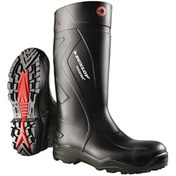 Bota De Agua Dunlop Purofort Thermo S5 DUNLOP C762041.44 DUNC762041-44 - Uk 10 purofort total seguridad botas de agua, negro, 44 EU