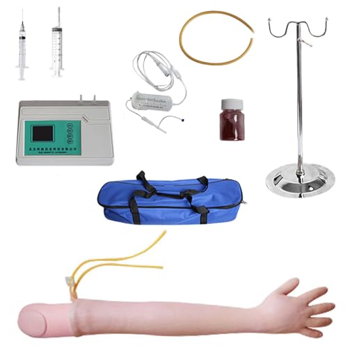 静脈注射 採血 練習用 穿刺 模型 キット ?真 アーム 医療訓練 教材 看護学校 新人教育 自己練習 KS/HS3