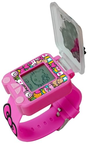 SRV Hub Hello Kitty Kids Educational Smart Watch - Girls Digital Watch with 5 Fun Learning Games, Timer, Alarm, Stopwatch, 10 Clock Faces, Blue Silicone Strap – Ages 4+ - Image 2