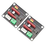 【Présentation du produit 】La carte d'extension pour pilote de moteur pas à pas 4988/8825 est fabriquée à partir de matériaux de haute qualité et avec l'interface pour Arduino 3P et les circuits de commande 12/24 V. Les commutateurs DIP intégrés facilitent le réglage des étages du pilote.