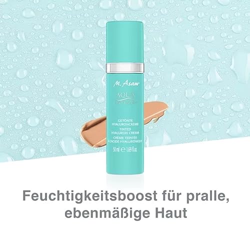 Vegane Gesichtscreme M. Asam Aqua Intense getönte Hyaluroncreme
