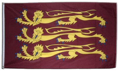 Preisvergleich Produktbild Flagge Großbritannien Richard Löwenherz - 90 x 150 cm