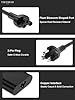 TSKYBEAR 65W USB-C Laptop Charger Compatible with Dell Latitude 5420 5430 5520 5540 5400 7420 7430 7320 7410 7440 5530 5410, XPS 13 9360 9370 9380, Chromebook 3100 3110 3400 Type C Power Cord #3