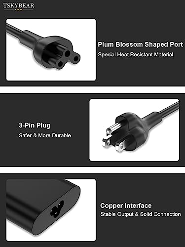 image for TSKYBEAR 65W 45Watt Compatible with Dell Laptop USB C Charger Latitude