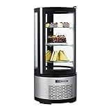 Saro 330-1125 SARINA Kuchenvitrine, 100 L, Kunststoff, Edelstahl