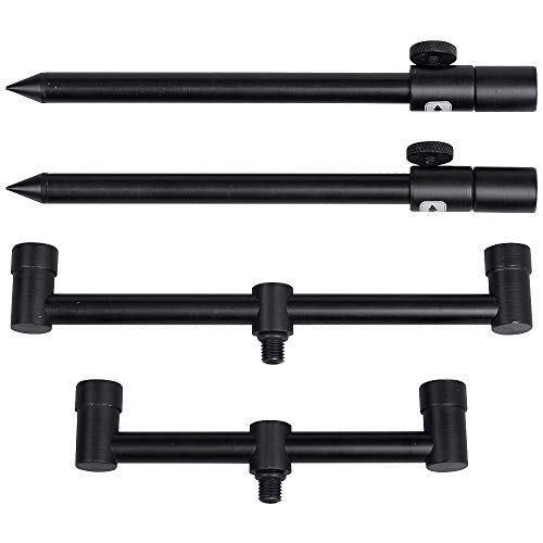 Price comparison product image Prologic Black Fire Buzz & Sticks Kit - 2 Rods and 3 Rods (3 Rods Kit)