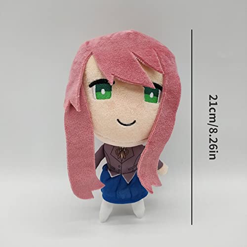 PLUSHIES DOKI LITERATURA Club, 21cm/8.26in Plush Toys Game Game Girl Girl Plushie, presente para os