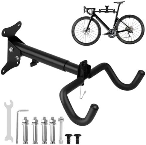 Soporte de Pared Para Bicicleta, Ajustable en Ángulo y Distancia ...
