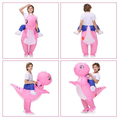 Disfraz Inflable de Dinosaurio para Niños miniatura 4