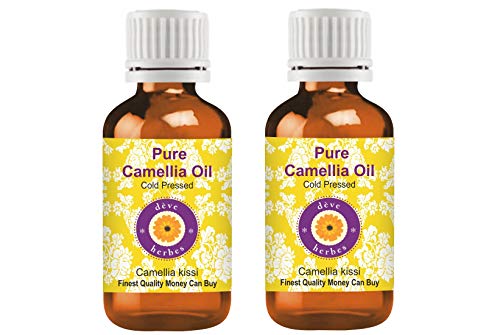 Deve Herbes Pure Camelia Oil (Camelia kissi) 100% naturale di