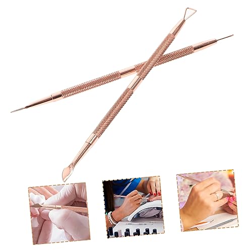 NOLITOY 10 Peças Aparador De Cutículas Para Unhas Suprimentos Para Arte De Unhas Ferramenta Removedo