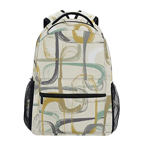 Sac à dos pour filles et garçons avec grand espace de rangement scolaire