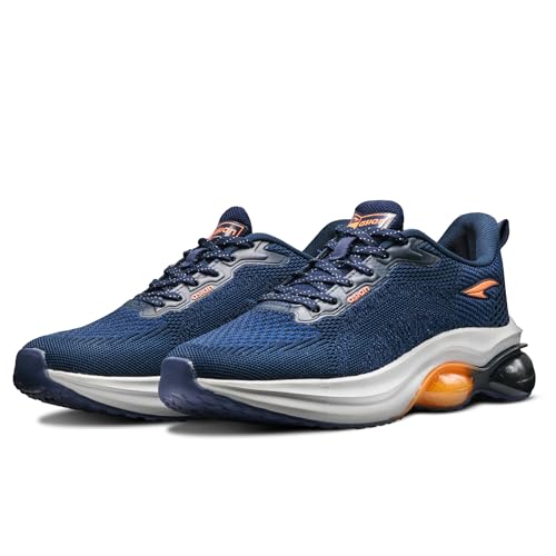 Image of ASIAN Men POWERPLAY-08 Running and Casual wear Running Shoes with Laces, Lightweight and Comfortable Shoes with Upper Fabric and Phylon Sole for Men & Boys