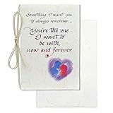 Blue Mountain Arts Love Card—For a Husband, Wife, Spouse, Partner, or Significant Other (Something I want you to always remember… You’re the one I want to be with, now and forever)