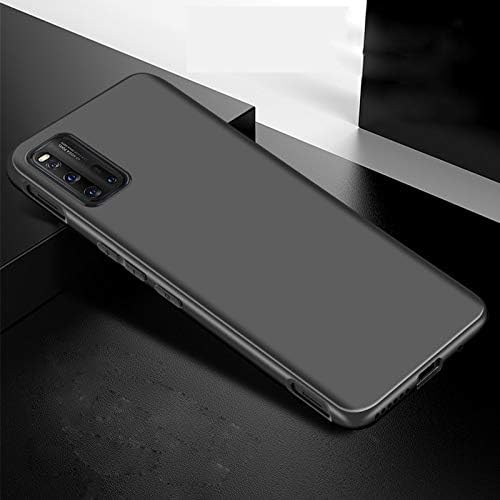 Image of Shockproof Silicon Matte TPU Flexible Back Cover for vivo iQOO 3 5G (Black)