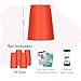 Gamie Stacking Cups Game for Kids - Set Includes 24 Cups, 18 Fun Challenging Cards, and Water Timer - Family Games for Kids and Adults, Indoor Recess Game for Classroom, Gifts for Boys and Girls
