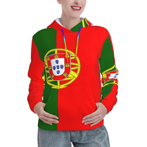 Sweat Portugal femme avec poche kangourou idée cadeau automne
