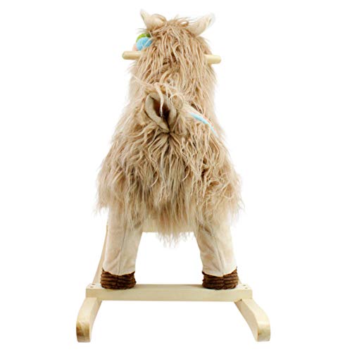 image for Soft Landing | Joyrides | Classic Character Rocker - Llama, Brown Llam
