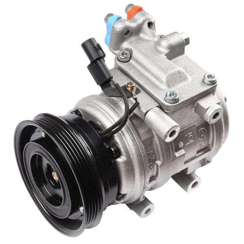 Image of SCITOO AC Compressor for Hyundai for Tucson 2.0L 2005-2007 | Fast Cooling, Ultra Low Noise (≤72 dB) Air Conditioner Compressor for Summer, with Clutch, DW97370 10362111 1021014 639312