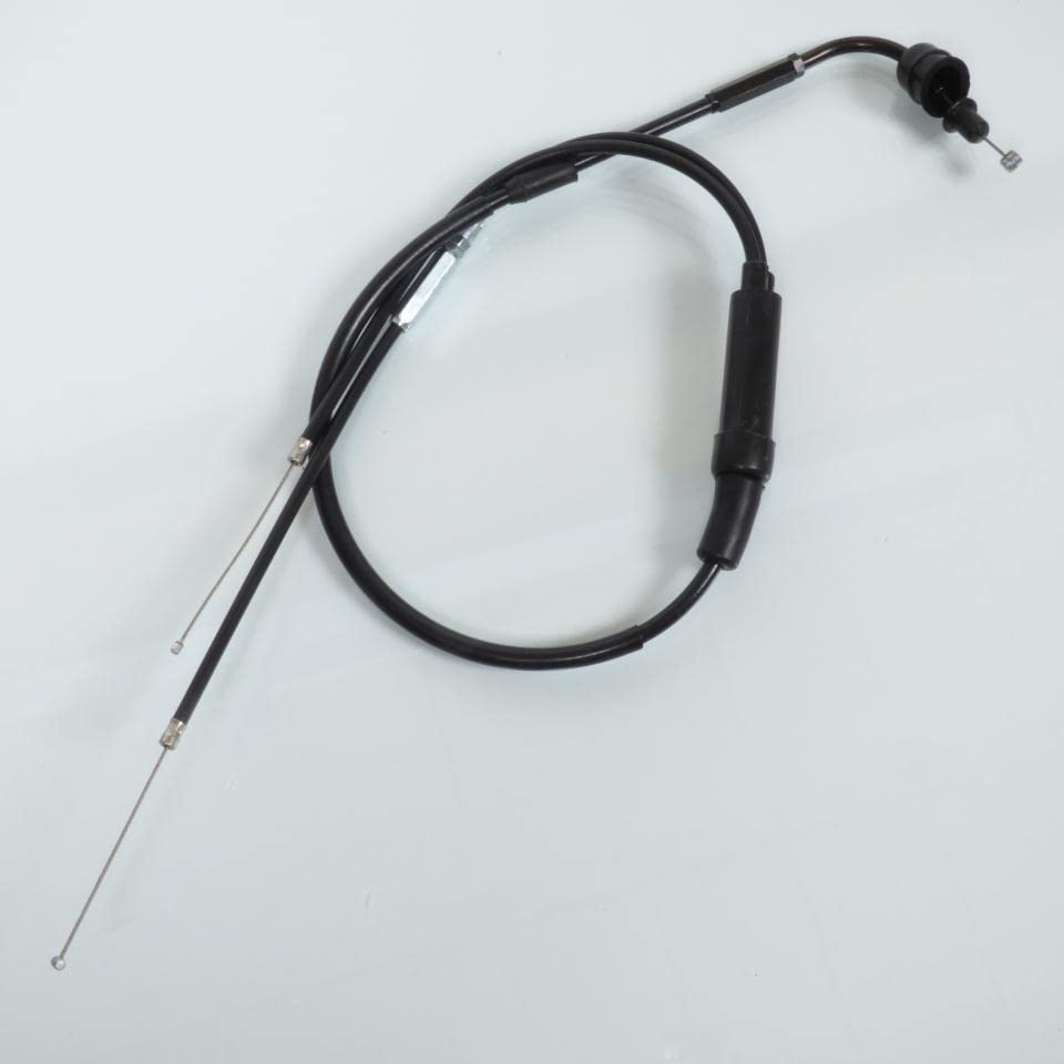 Cable del acelerador moto niño Yamaha 50 PW resistente con funda flexible negra 1981-2002