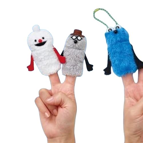 パペットスンスン フィンガーマスコット 全3種セット 約7cmのサムネイル