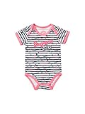 ✅ MATERIAL: 100 % Baumwolle FC Bayern München Baby Body Bayern Girl weiß/rosa, 74/80