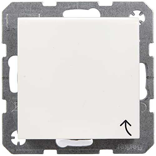 Berker SCHUKO-Steckdose pws/gl 47518989 mit Klappdecke B.1;B.3;B.7;S.1 Steckdose 4011334280774