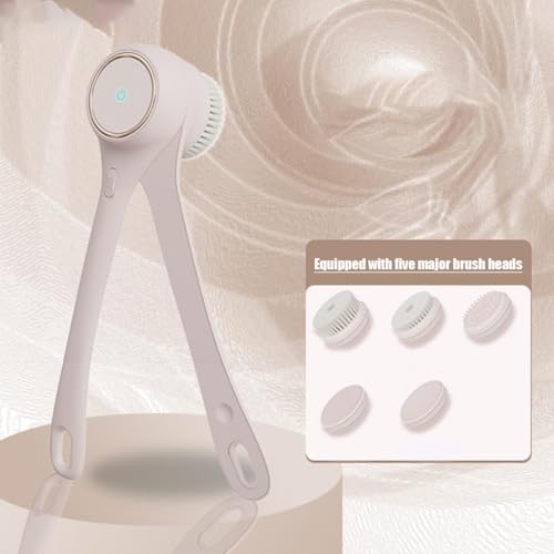 Brosse de bain électrique pour le massage du dos sous la douche