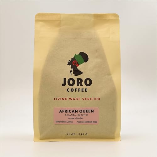 African Queen Coffee café en grano 12 oz