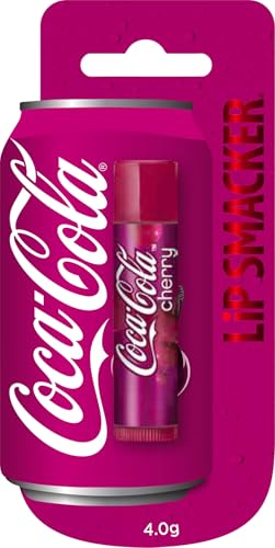 Lip Smacker Coca Cola Collection, Balsamo Labbra aromatizzato alla Coca Cola, Idratante e Rinfrescante, Confezione Blister Singola