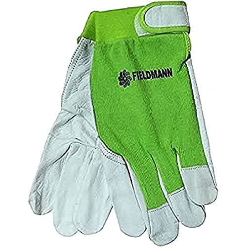 FIELDMANN FZO 5010 Schutzhandschuhe, weiss-grün