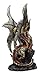 Gifts & Decor Ebros Ruler of Pantagonia Steampunk Cyborg Dragon Statue 10.5