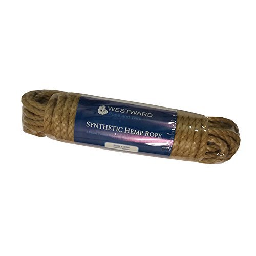Westward Ropes - Polyhemp - Synthetic Hemp Rope - 8mm x 5 Metres