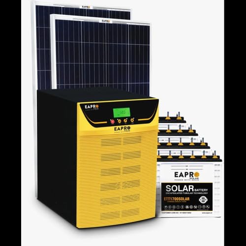 Image of EAPRO New Eapro 5.5Kva /48v Solar MPPTInverter with 100Amp Charge Controller 5000kva /48V with 5120 Watt Panels Support. EGLM1P650048SOLAR Inverter