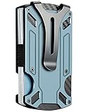 furid Minimalist Wallet for Men, Metal Wallet, Tactical Wallet, Money Clip Wallet for Men Slim, RFID