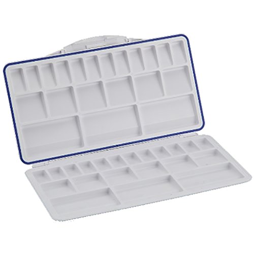 Image of Air Tight Colour Mixing Palette,Plastic,White