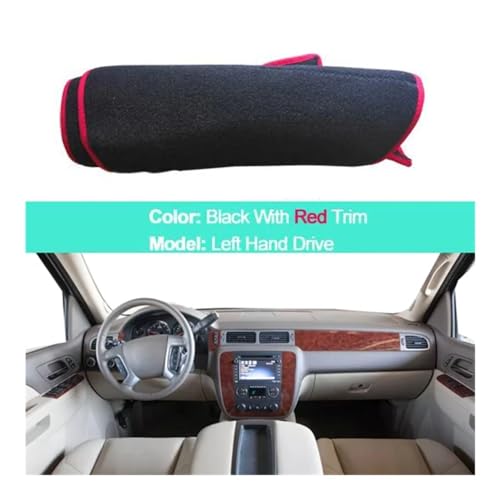 Protector interior para salpicadero antideslumbrante de 2 capas para Tahoe 2