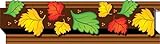 Carson Dellosa – Autumn Leaves Pop-Its Straight Borders, 3D Fall Classroom Décor, 8 Strips