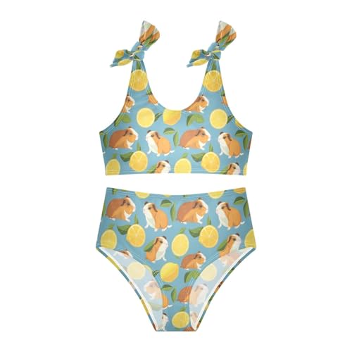 Girls Two Piece Tankini Swimsuits Summer Bathing Suit Beach Swimwear Set4