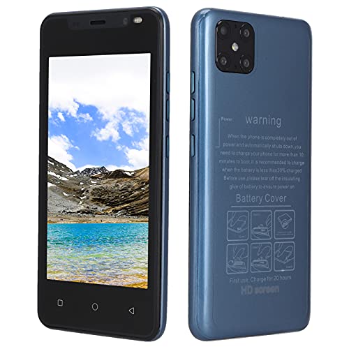 Heayzoki Unlocked Cell Phone, Ip12 Pro 4.66Inch Smartphone 512Mb+4Gb, Dual Cards Dual Standby Unlocked Phones, Android4.4.2 Mobile Phone With Dual Camera, Compact Mini Design, Multifunctional #TOP6