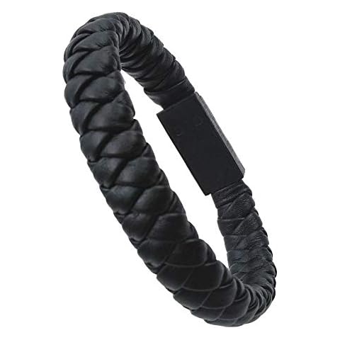 USB Cable Bracelet Mobile Phone Data Cable Braided Bracelet USB Charging Cable (Micro USB for Android) Cover