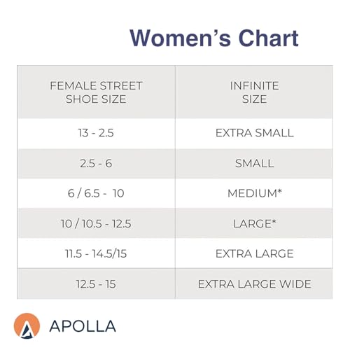 Apolla The Infinite Compression Mid Calf Socks for Men and Women, As Seen On Shark Tank, Athletic, Made in USA - 1 Pair3