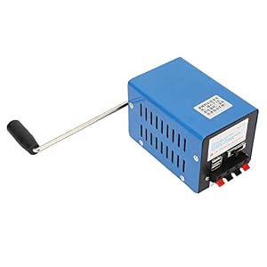 Handkurbel Generator, Usb-Ladefunktion, Notstromgerät