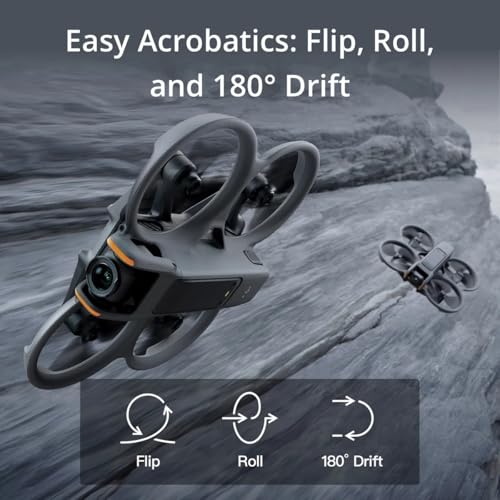 DJI Avata 2 Fly More Combo (3 Batteries) FPV Drone with Camera 4K, One-Push Acrobatics, Propeller Guard, 155 FOV, Camera Drone, Goggles 3 & RC Motion 3 + SD Card & Landing pad (Fly Smart, 3 Batteries) - Image 6