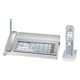 パナソニック おたっくす デジタルコードレスFAX 子機1台付き 1.9GHz DECT準拠方式 シルバー KX-PD701DL-S