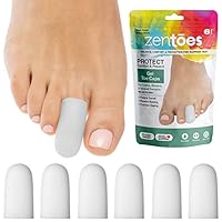 Algopix Similar Product 8 - ZenToes 6 Pack Gel Toe Cap and