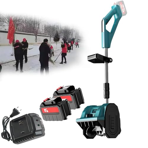 Pelle à neige électrique sans fil rechargeable avec batterie poignée réglable